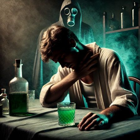 Angst vor Vergiftungen